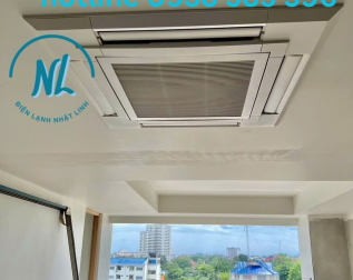 điều hòa âm trần cassette giải pháp giúp không gian gọn gàng