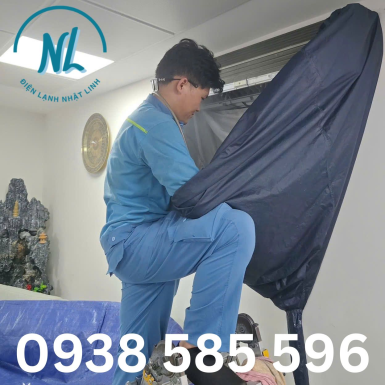 VỆ SINH MÁY LẠNH TẠI NHÀ DĨ AN