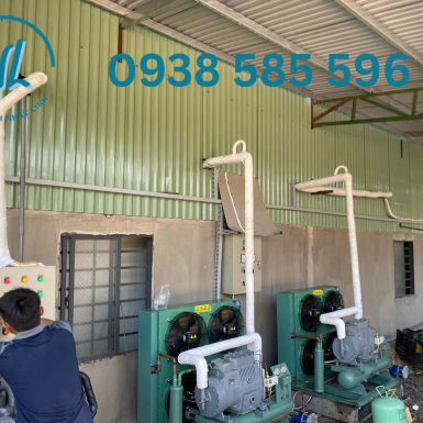 lắp đặt kho đông hai dàn lạnh hai nhiệt độ chi phí thấp tại đồng nai