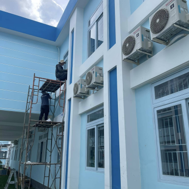 ĐƠN VỊ THI CÔNG LẮP ĐẶT MÁY LẠNH TRƯỜNG HỌC TẠI BÌNH DƯƠNG