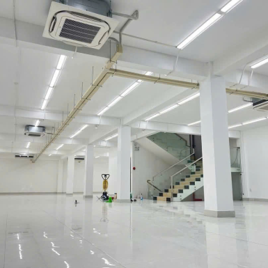 THI CÔNG LẮP ĐẶT MÁY LẠNH NHÀ XƯỞNG TẠI BÌNH DƯƠNG