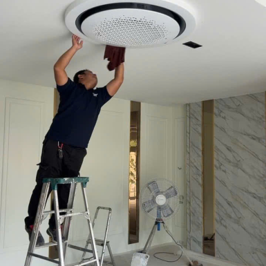 LẮP ĐẶT ĐIỀU HÒA ÂM TRẦN CASSETTE TẠI TP.HCM
