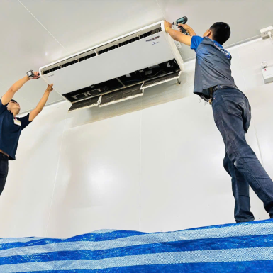 DỊCH VỤ VỆ SINH MÁY LẠNH TẠI KHU CÔNG NGHIỆP SÓNG THẦN