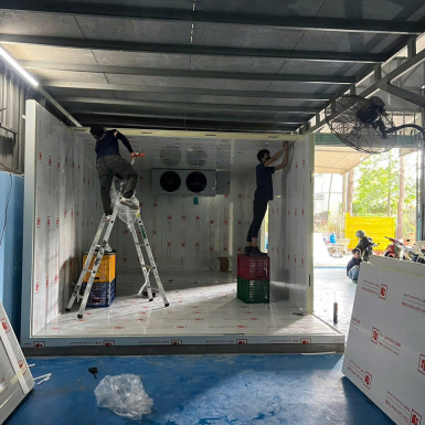 LẮP ĐẶT KHO ĐÔNG TRỮ THỰC PHẨM ĐÔNG LẠNH GIÁ TỐT TẠI TP.HCM