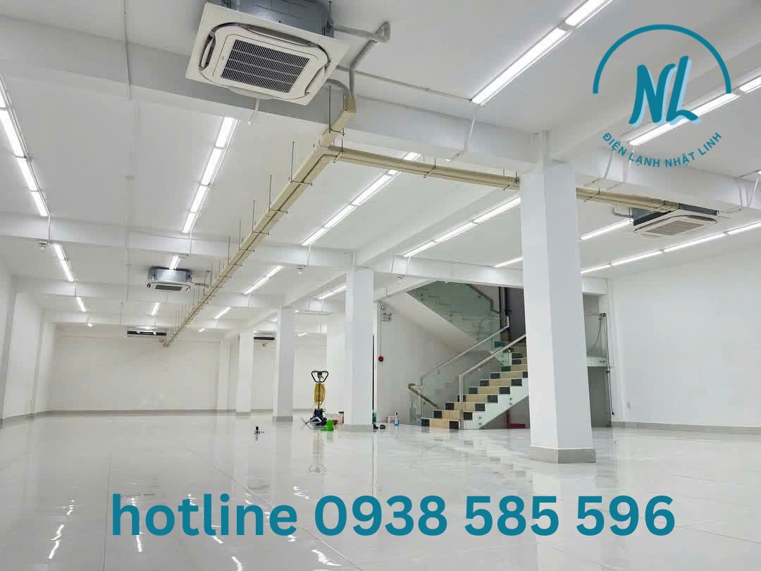 THI CÔNG HỆ THỐNG ĐIỀU HÒA CHO NHÀ XƯỞNG GIÁ CẠNH TRANH TẠI TP.HCM