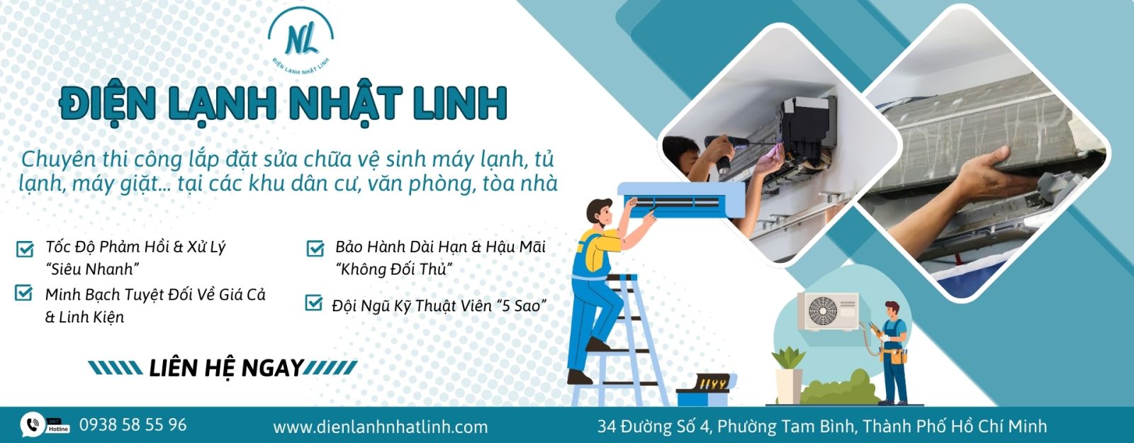 lắp đặt máy lạnh HCM
