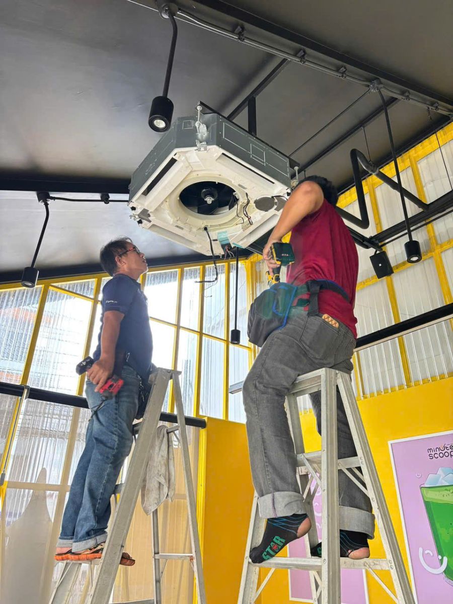 an toàn điện khi lắp đặt máy lạnh