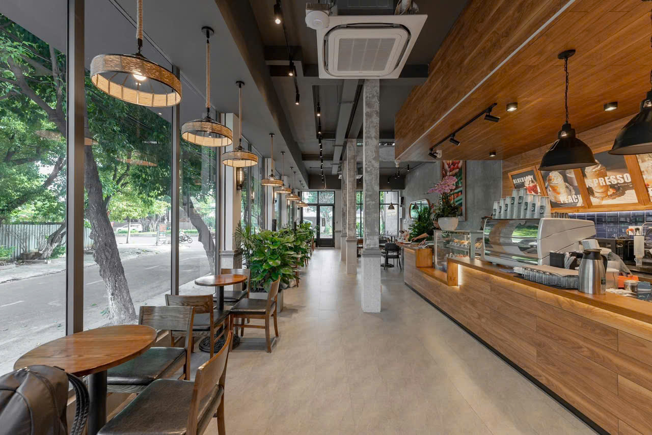 PHƯƠNG ÁN HỆ THỐNG MÁY LẠNH ÂM TRẦN DÀNH CHO CỬA HÀNG CAFE