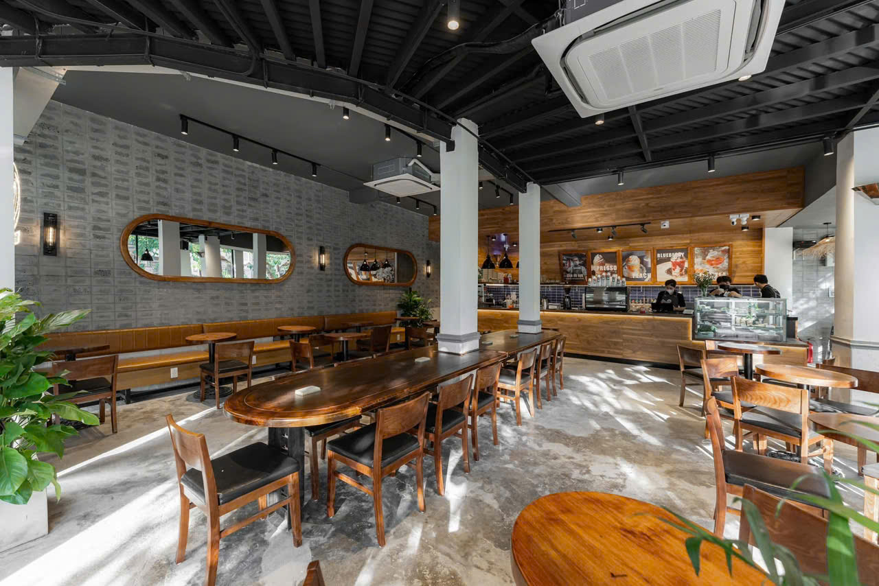 PHƯƠNG ÁN HỆ THỐNG MÁY LẠNH ÂM TRẦN DÀNH CHO CỬA HÀNG CAFE