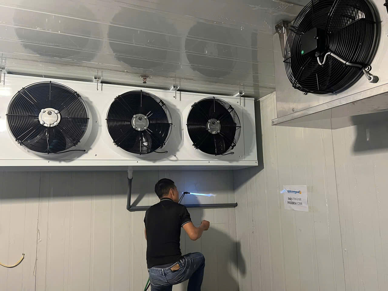 KHO ĐÔNG LẠNH HAI DÀN LẠNH HAI NHIỆT ĐỘ KHÁC NHAU