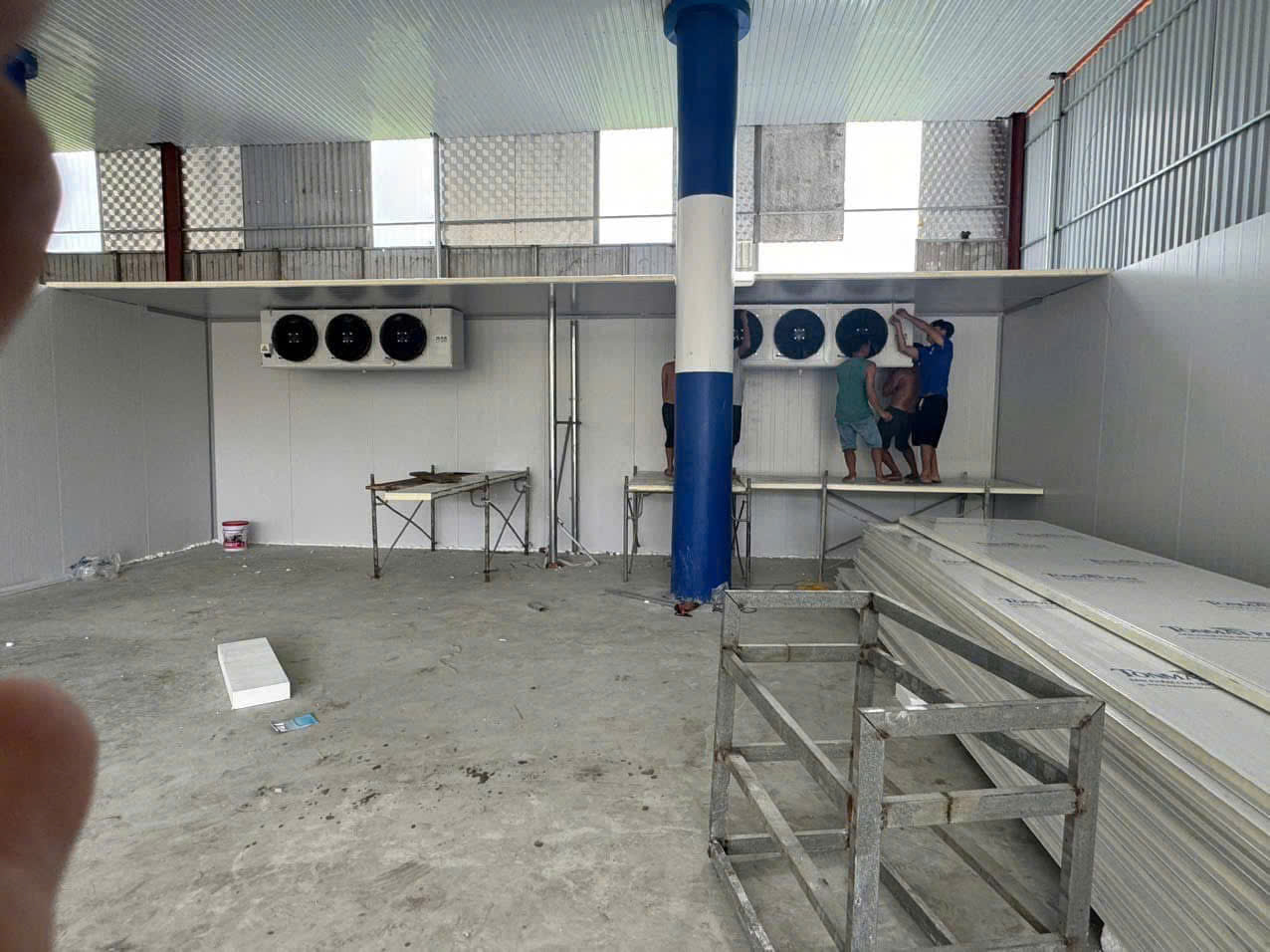 THI CÔNG KHO ĐÔNG LẠNH CHO NHÀ MÁY, XÍ NGHIỆP GIÁ CẠNH TRANH TẠI TP.HCM