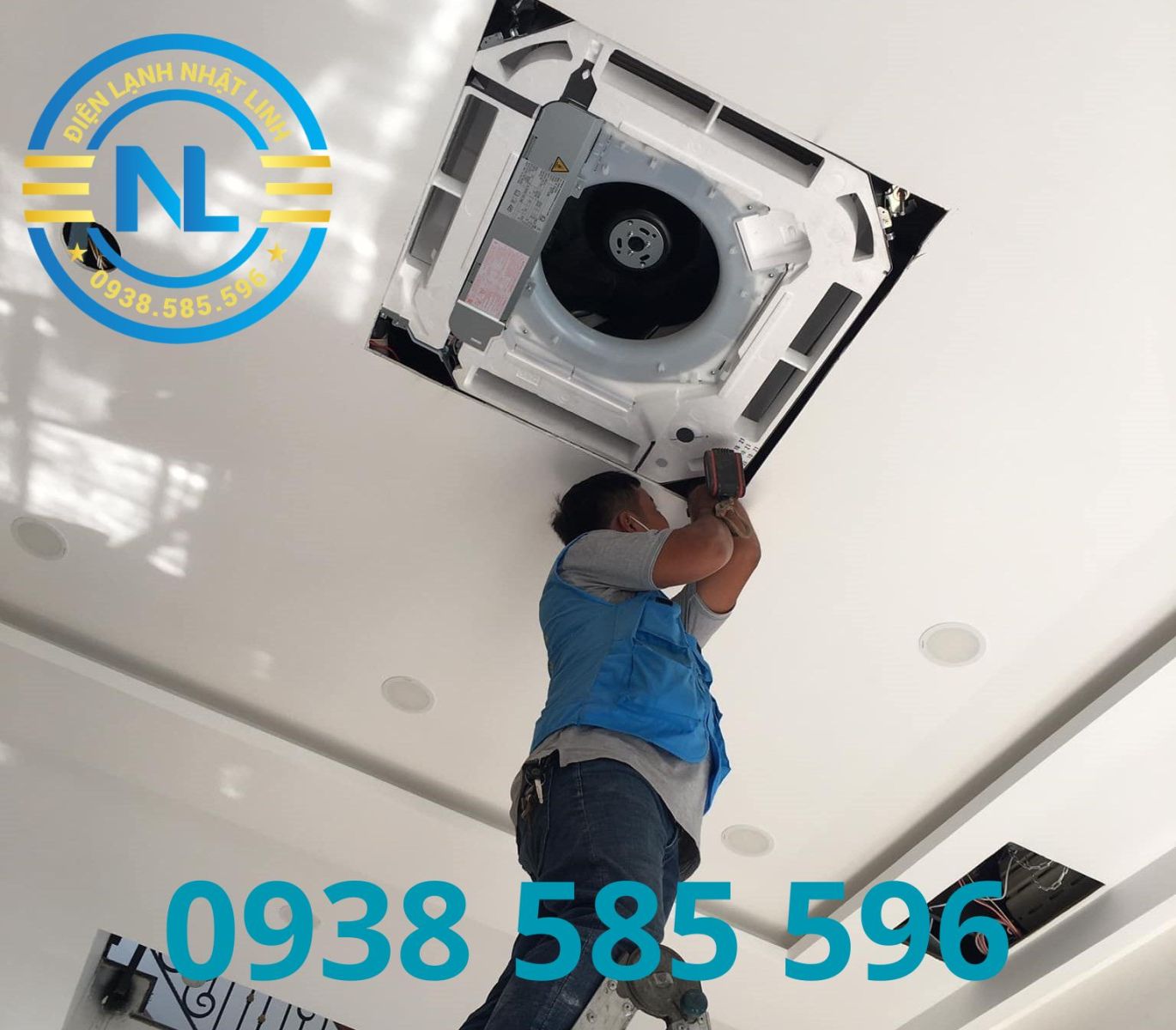 SỬA CHỮA MÁY LẠNH ÂM TRẦN CASSETE DAIKIN GIÁ TỐT TẠI TP.HCM