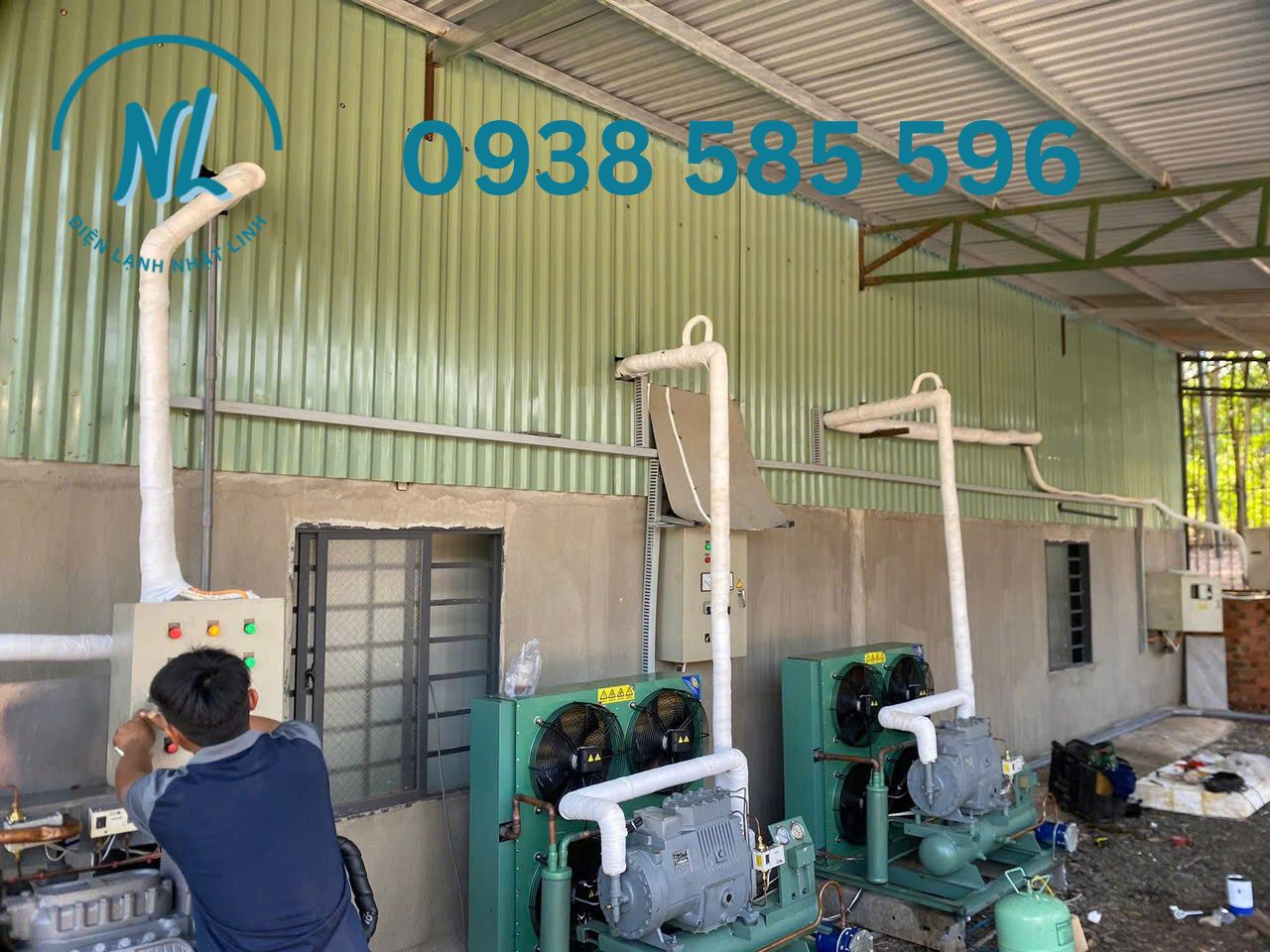 Lắp đặt kho đông hai dàn lạnh hai nhiệt độ chi phí thấp tại Đồng Nai