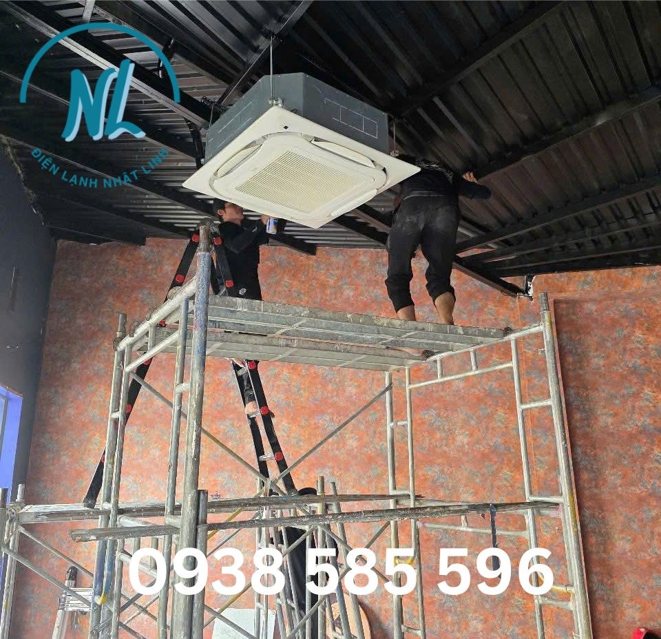 chi phí lắp đặt điều hòa âm trần cassette hiện nay