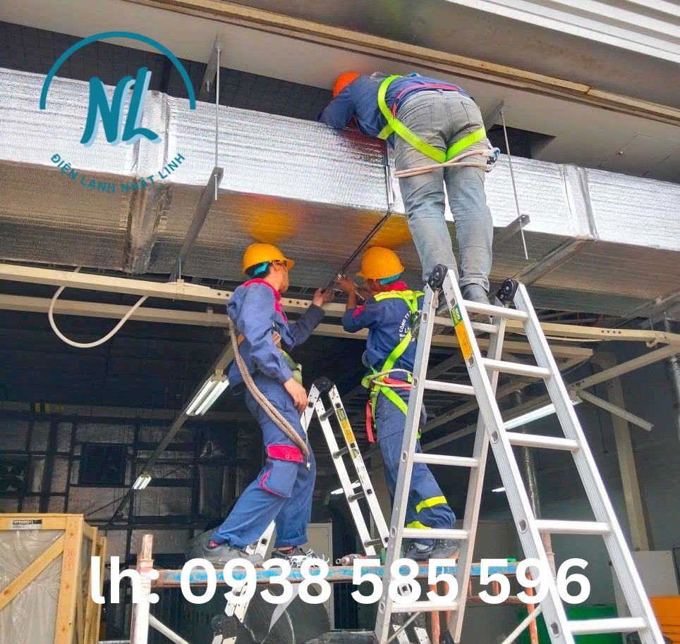 ĐỘI NGŨ THI CÔNG MÁY LẠNH ÂM TRẦN NỐI ỐNG GIÓ CHUẨN KỸ THUẬT TẠI TP.HCM