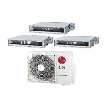 ĐIỀU HÒA KHÔNG KHÍ MULTI ÂM TRẦN NỐI ỐNG GIÓ 4HP